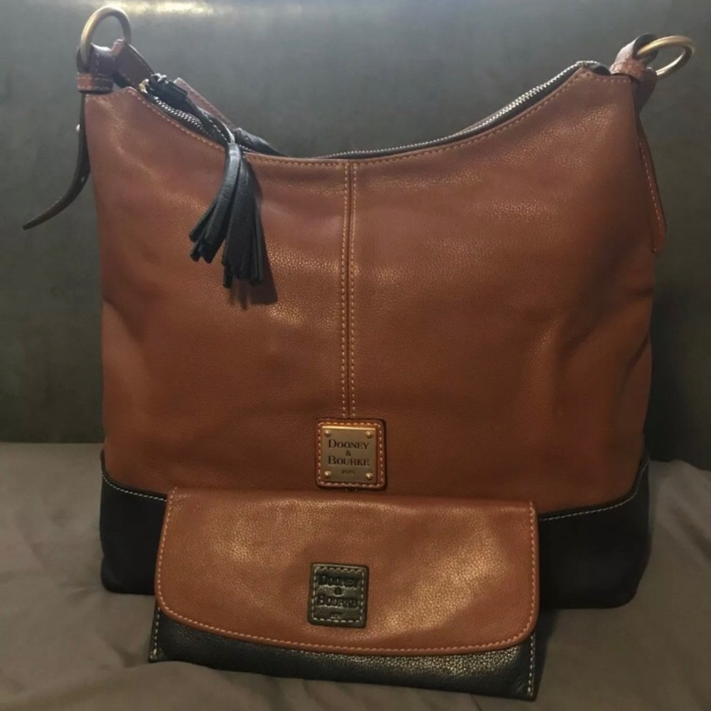 Authentic Dooney & Bourke Handbag and Wallet